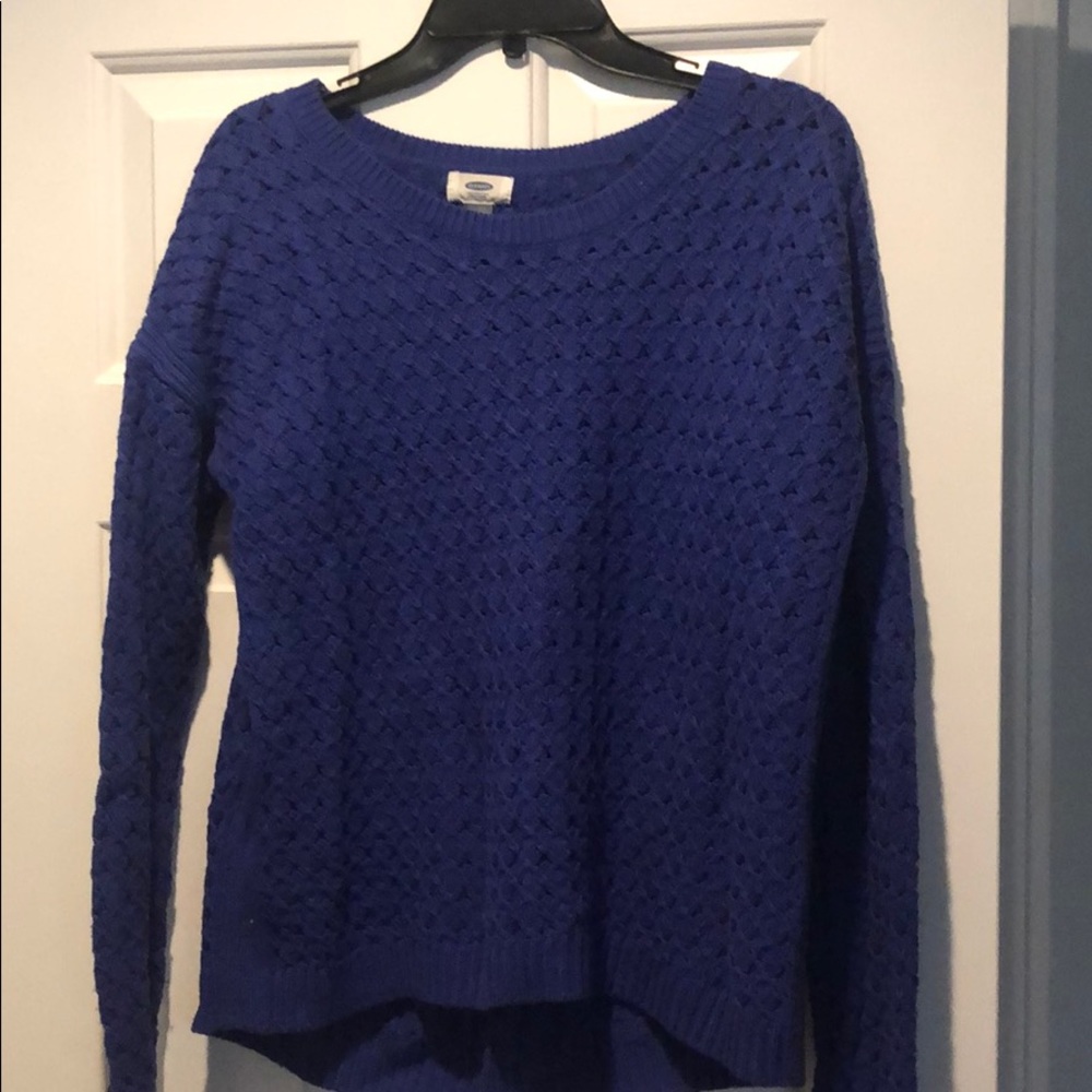 Old navy purple knitted sweater